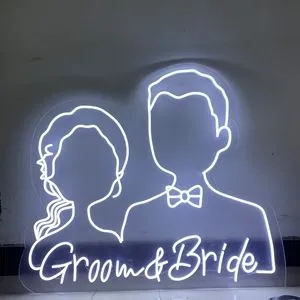 custom led neon wedding sign