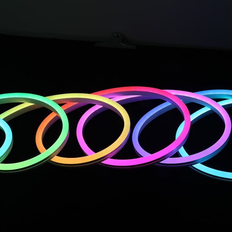 12V RGB LED Neon Strip Factory